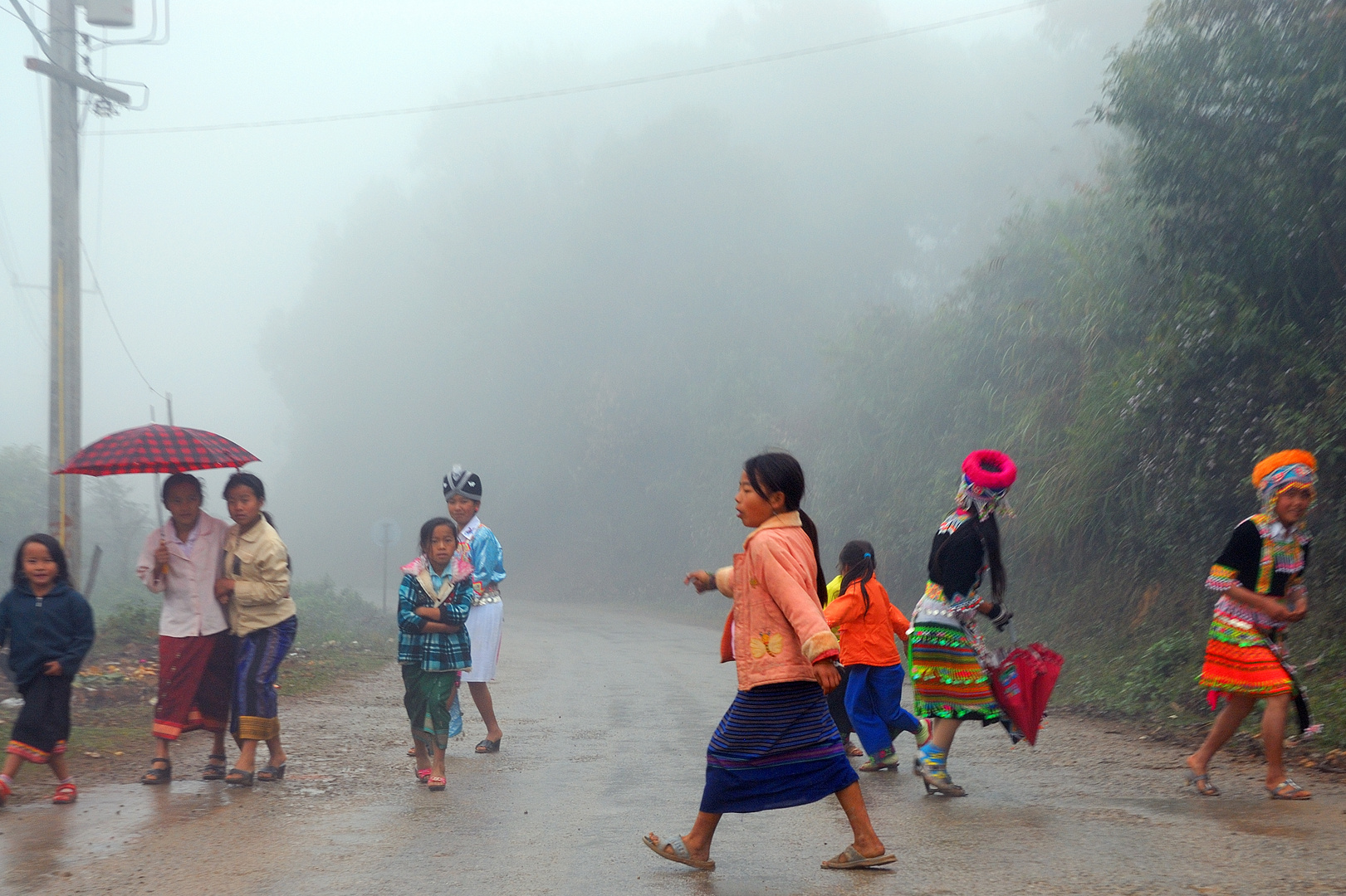 Highway to the hill tribes village