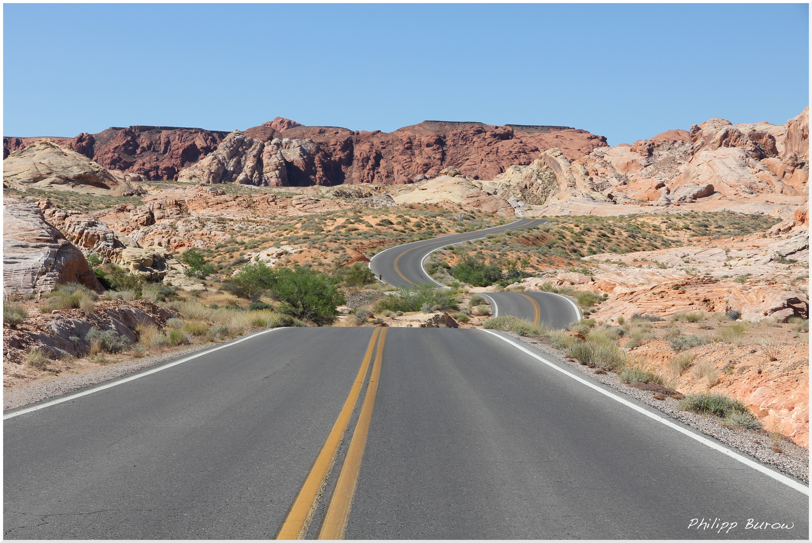 Highway to Valley of Fire