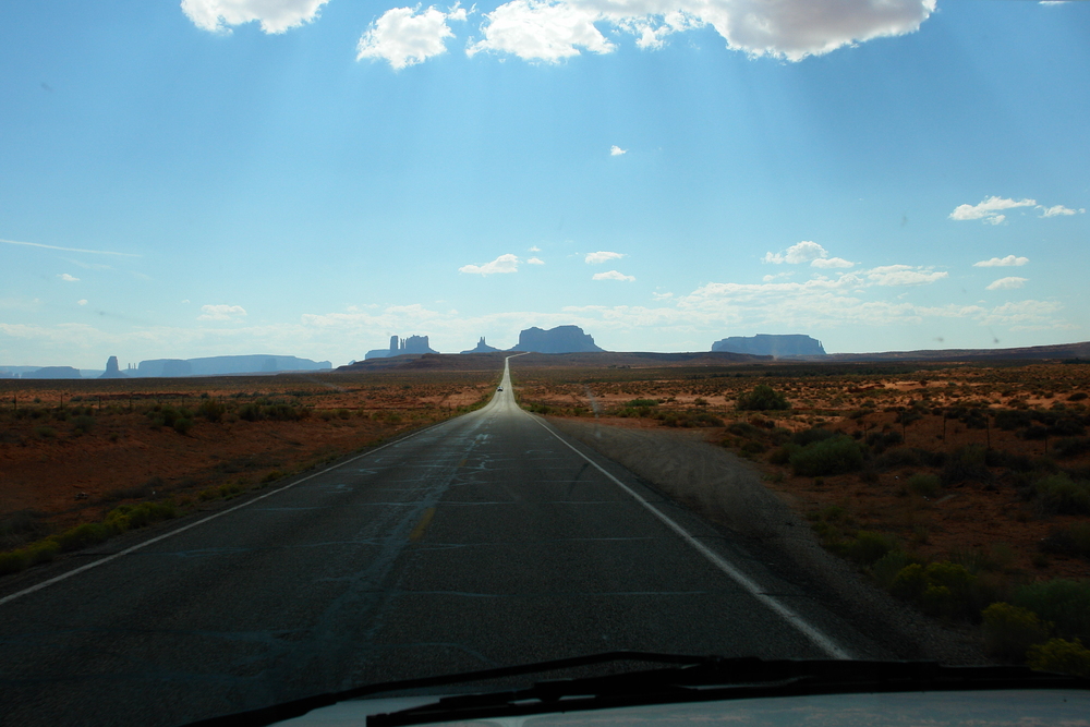 Highway zum Monument Valley