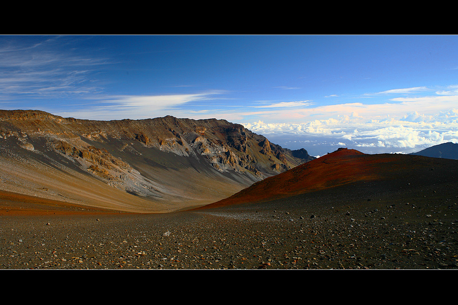 hike into the crater....