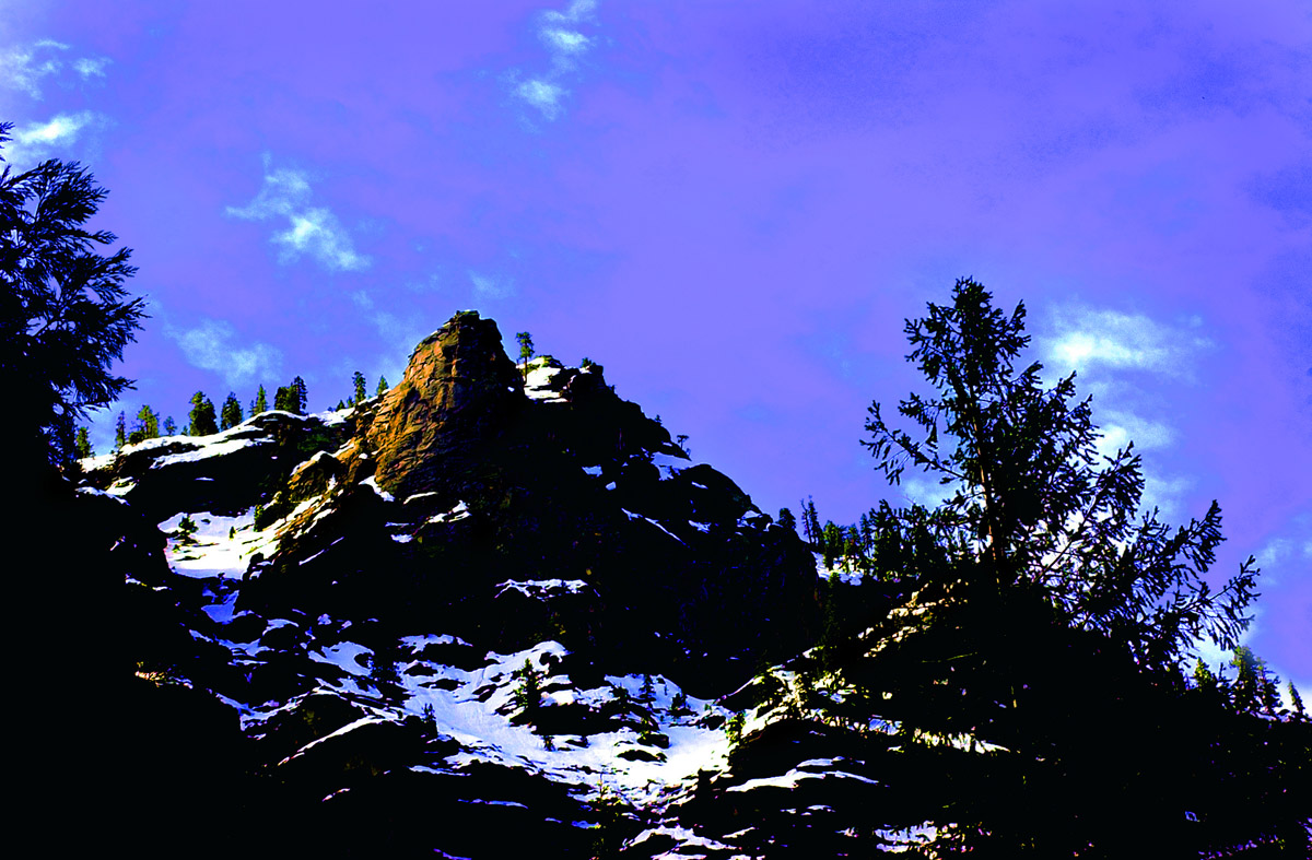 Hiker's sunrise in Yosemite