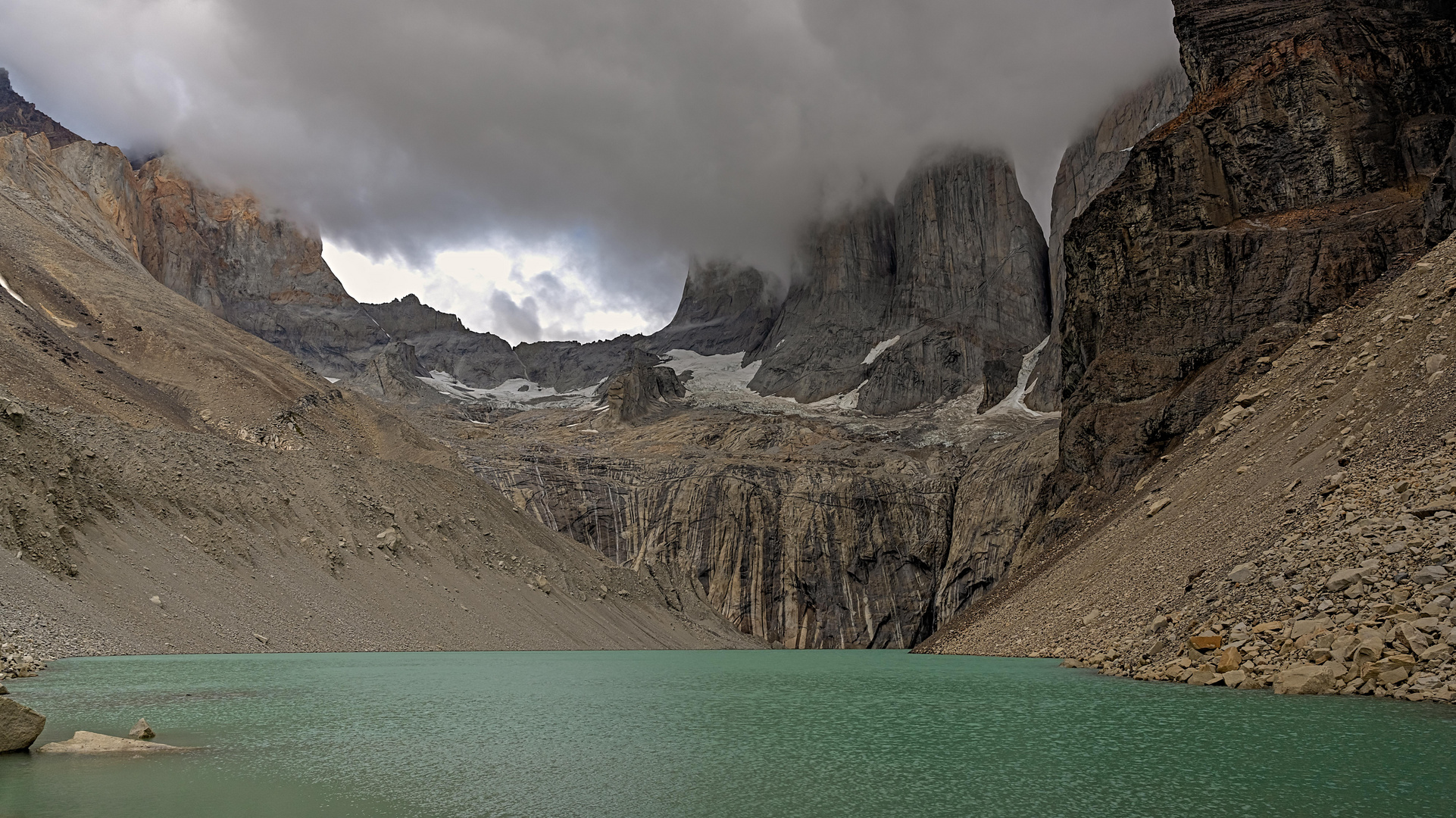 Hiking im Nationalpark 'Torres del Paine' in Chile