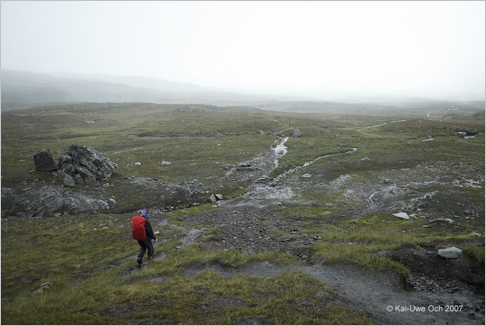 Hiking in August