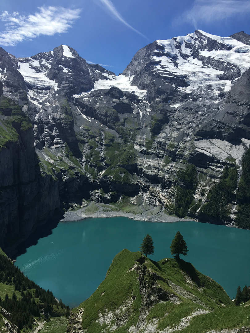 Hiking in the Swiss Mountains