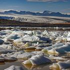 Hiking on Jökulsárlón