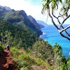 hiking the Kalalau trail on Kauai