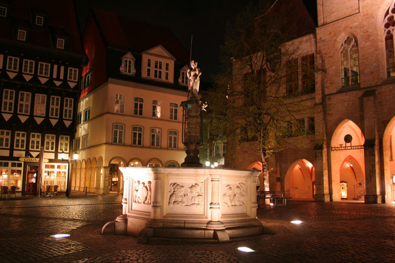 Hildesheim am Marktplatz