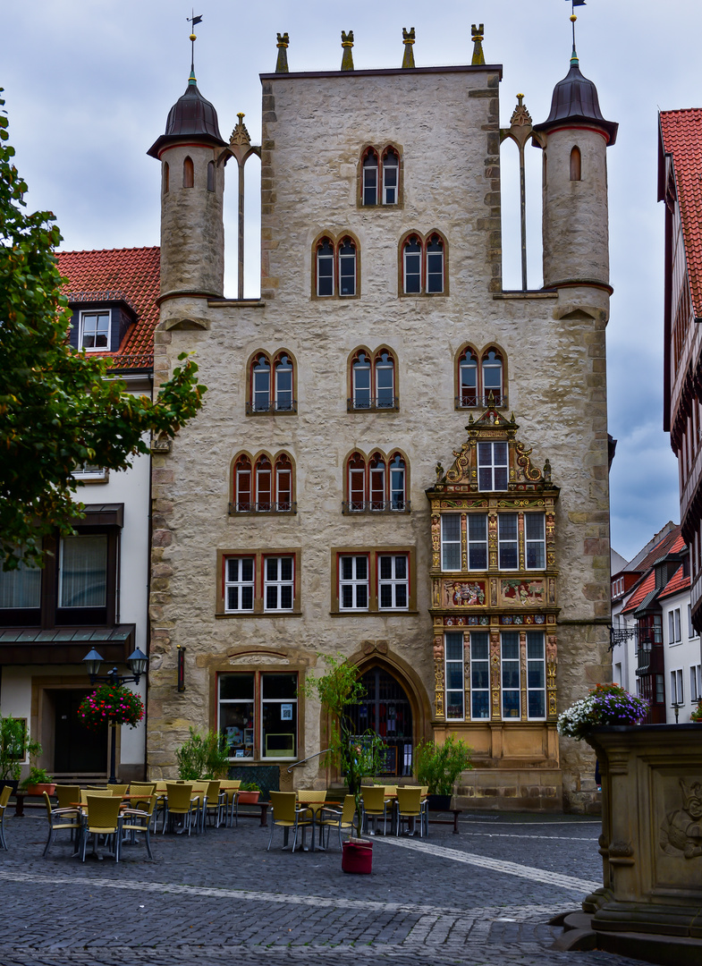 Hildesheim,  am Marktplatz.       ...DSC_3747-2