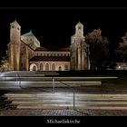 Hildesheim " die Michaeliskirche bei Nacht..."