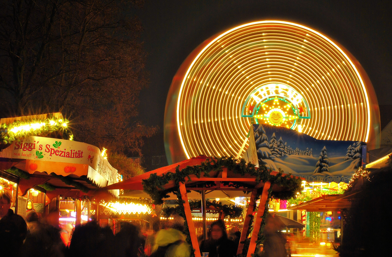 Hildesheimer Weihnachtsmarkt 2010 - Rad