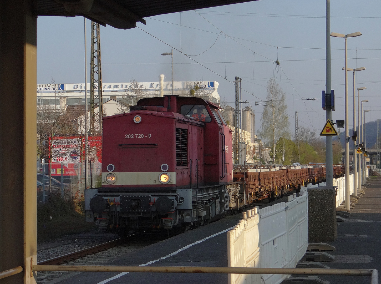 Hilfe beim Bahnhofsumbau...