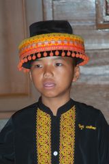 Hill tribe boy in Chiang Khan