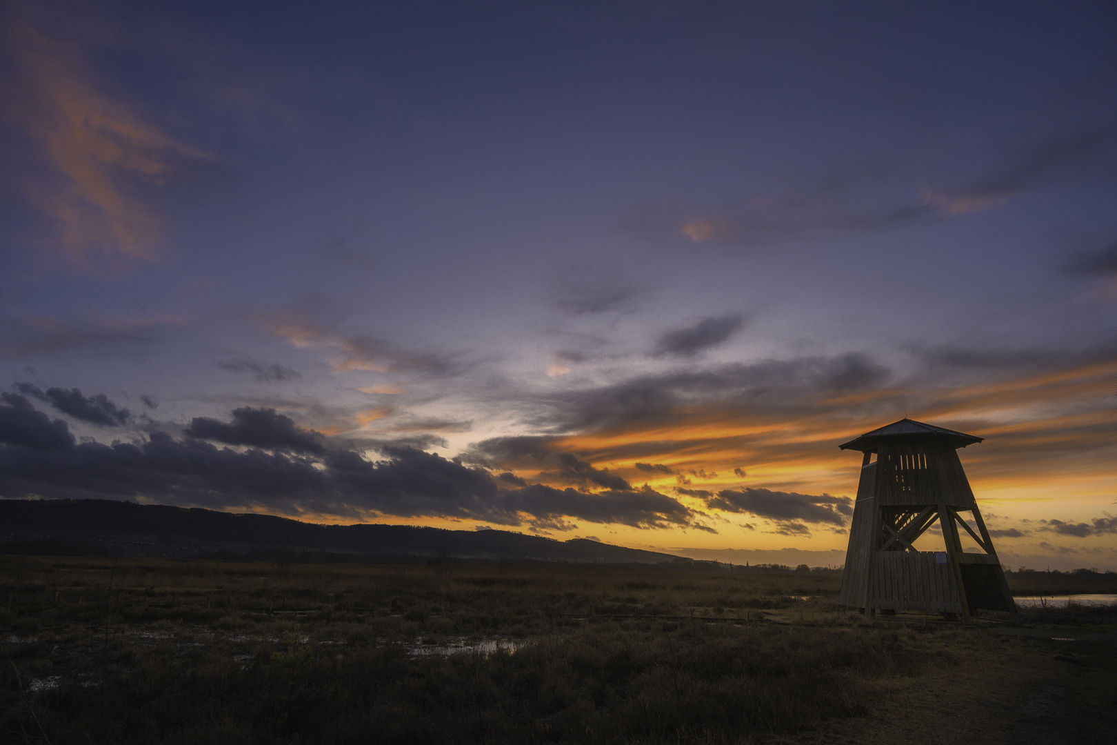 Hiller Moor sundown