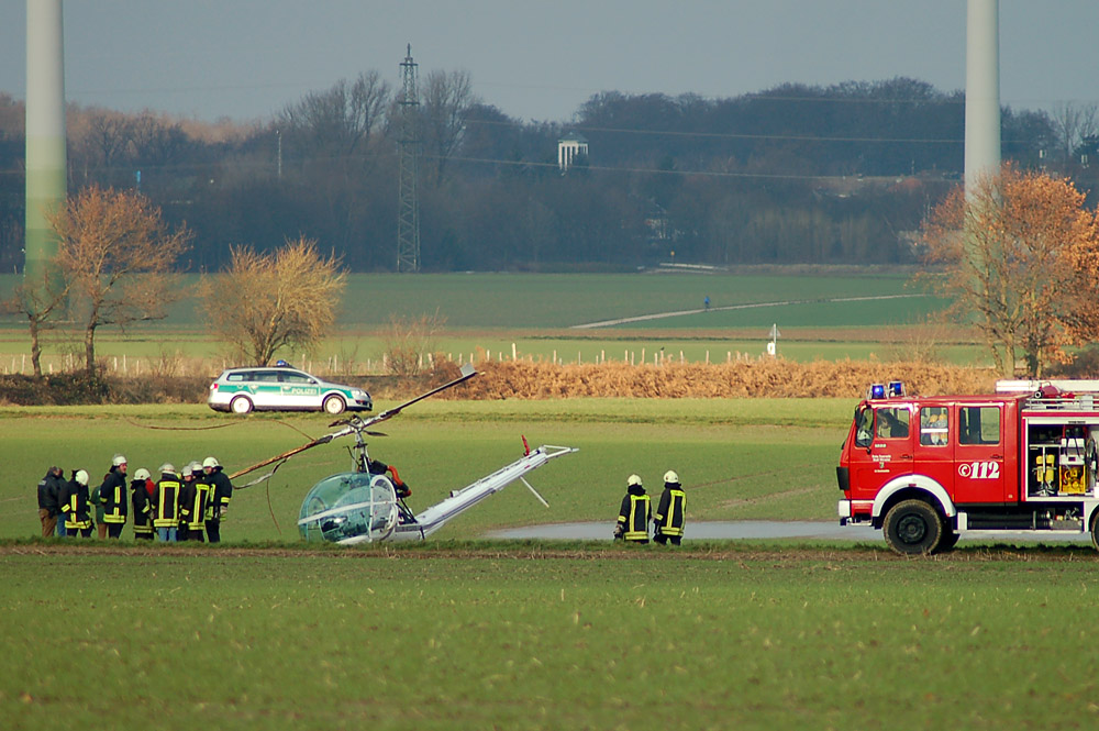 Hiller UH-12-E Absturz