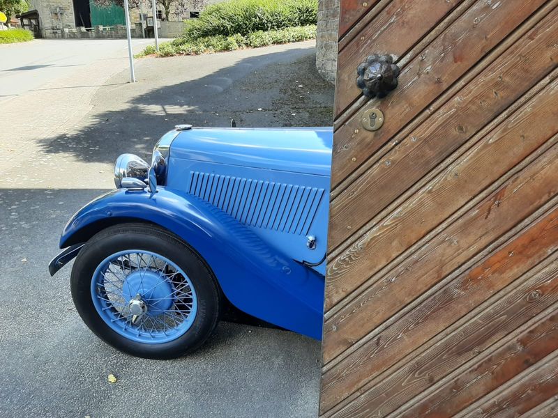 Hillman Oldtimer 1935 , erste Frühlingsausfahrt