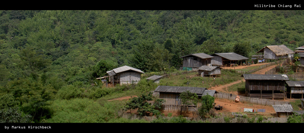 Hilltribe Hmongvillage in Chiang Mai