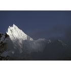 Himalaja-Gipfelchen im Morgenlicht