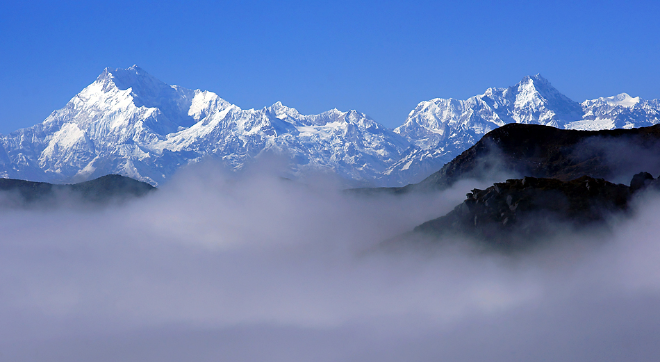 Himalaya Staat Sikkim / Das grosse Glück mit dem dritthöchsten Berg der Welt