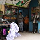 Himalaya Staat Sikkim (Indien) – Gebetsfahnen Produktion