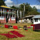 Himalaya Staat Sikkim (Indien) – Grosser Wäschetag im Kloster