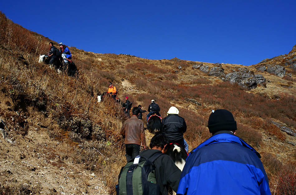 Himalaya Staat Sikkim (Indien) – Zum Glück gib es Aufstiegshilfen auf 4000 Höhenmeter