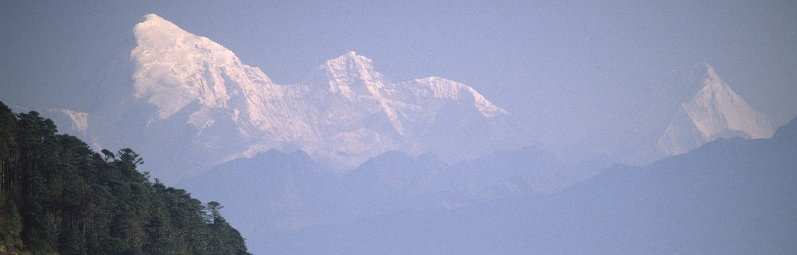 Himalaya vom Chele La, Bhutan