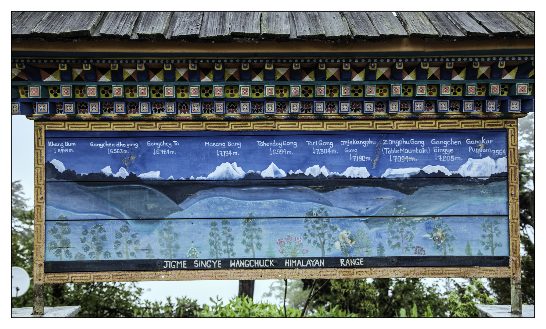 Himalayan Vista at Dochula Pass 