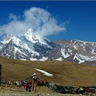 HIMALAYAS AT 18000 FEET