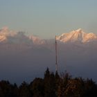 Himalayas - Sunset from Nagarkot, Nepal