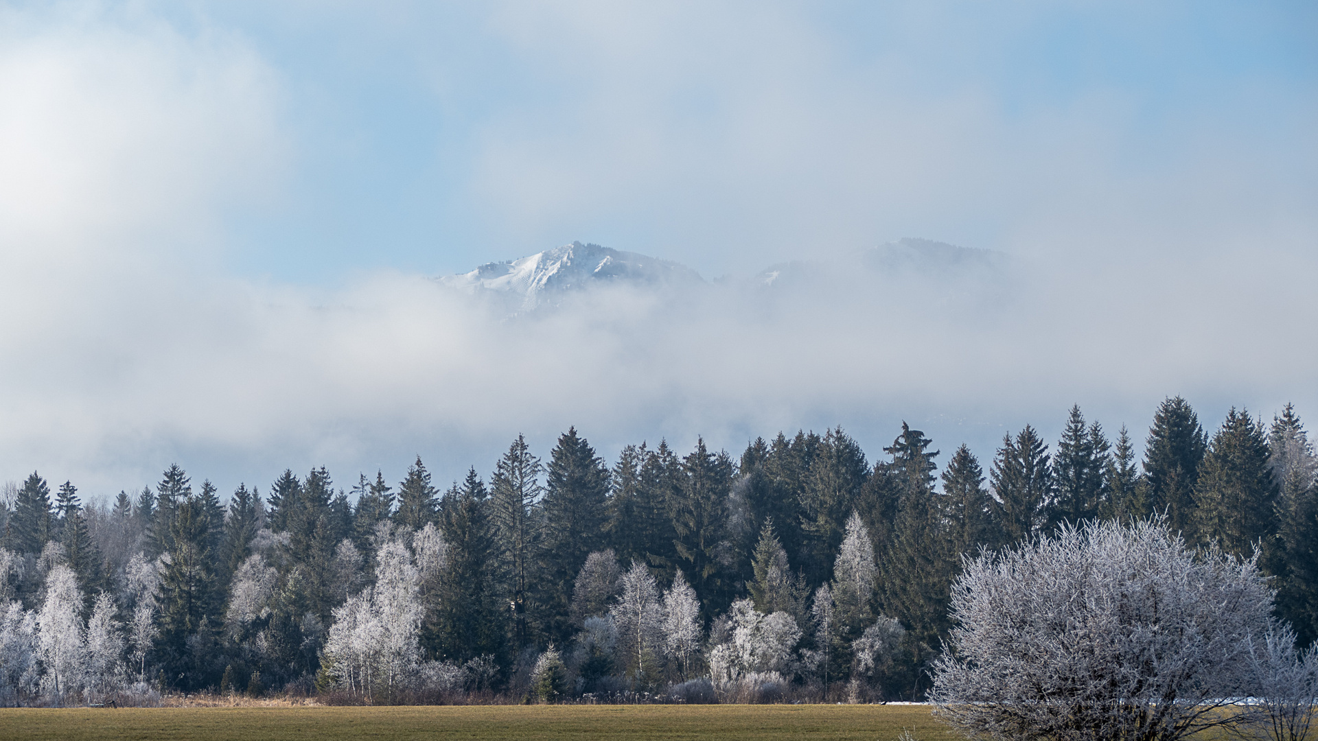 "Himalaya"stimmung im Isarwinkel