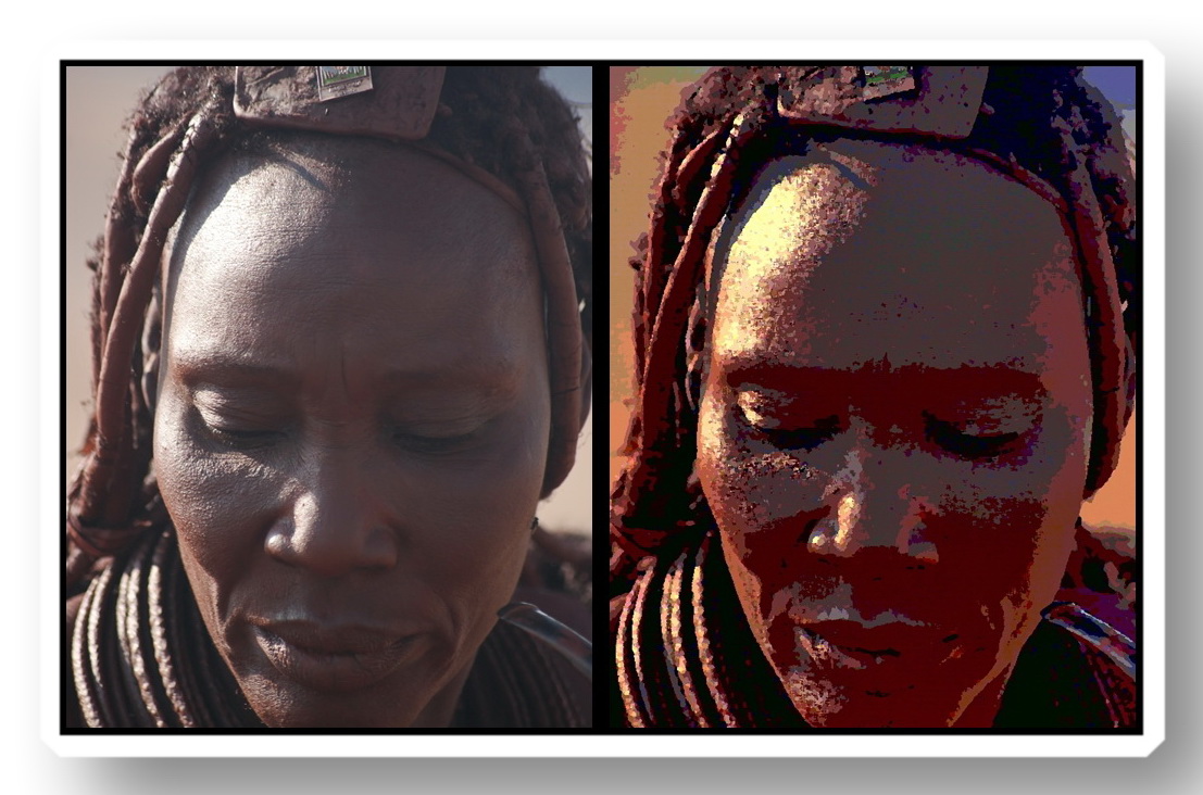 Himba : Doppel-Portrait