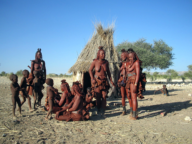 Himba-Dorf