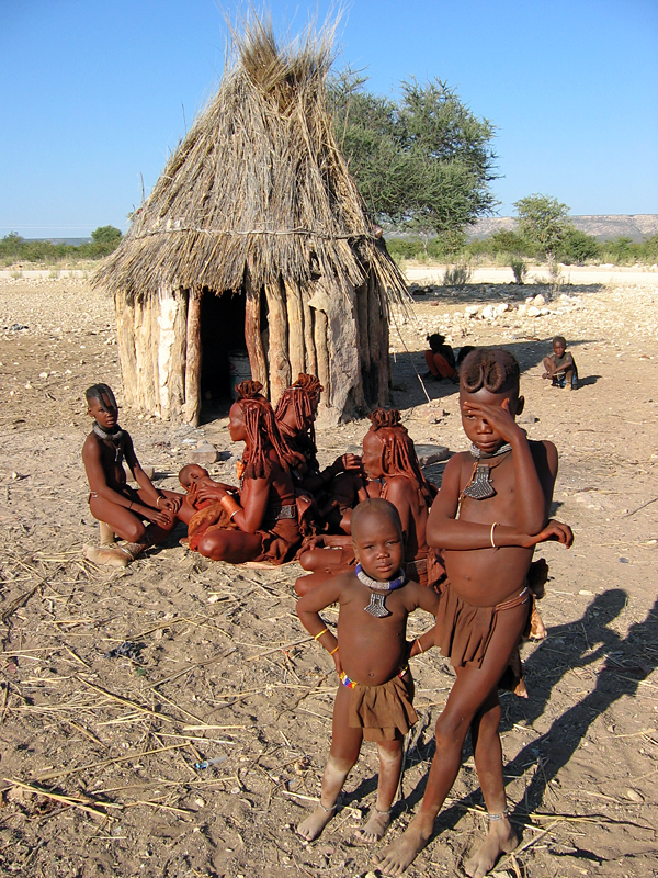 Himba-Dorf