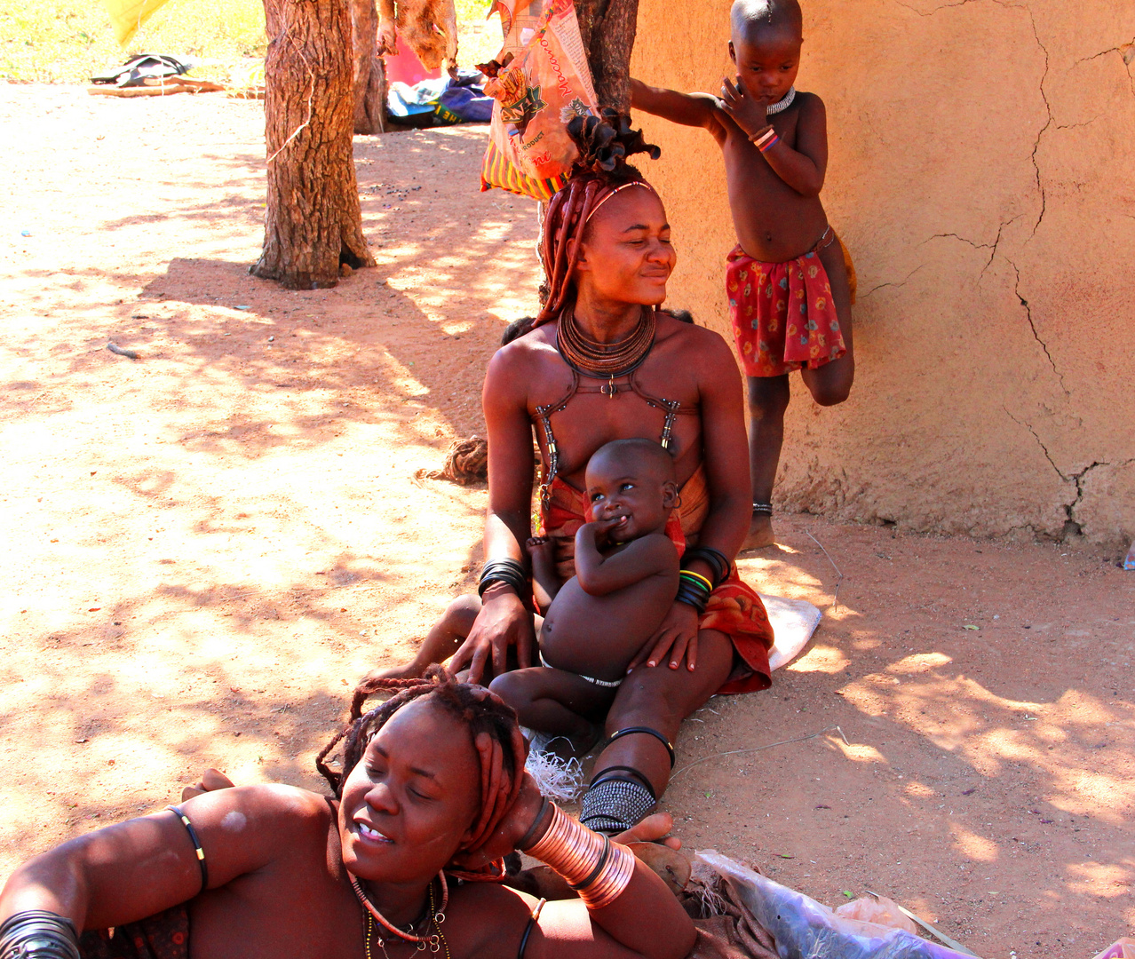 Himba Familie 