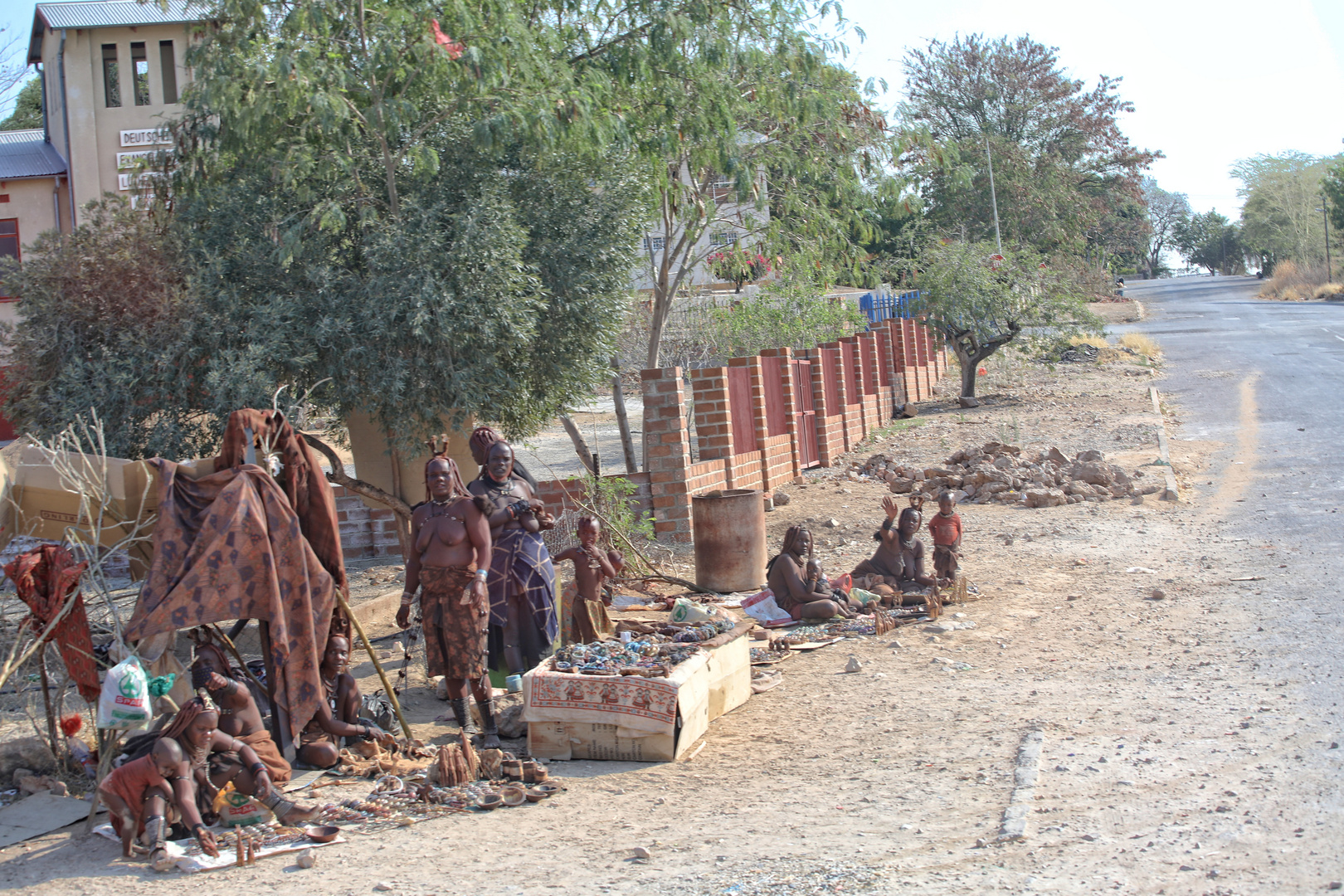 Himba-Familie