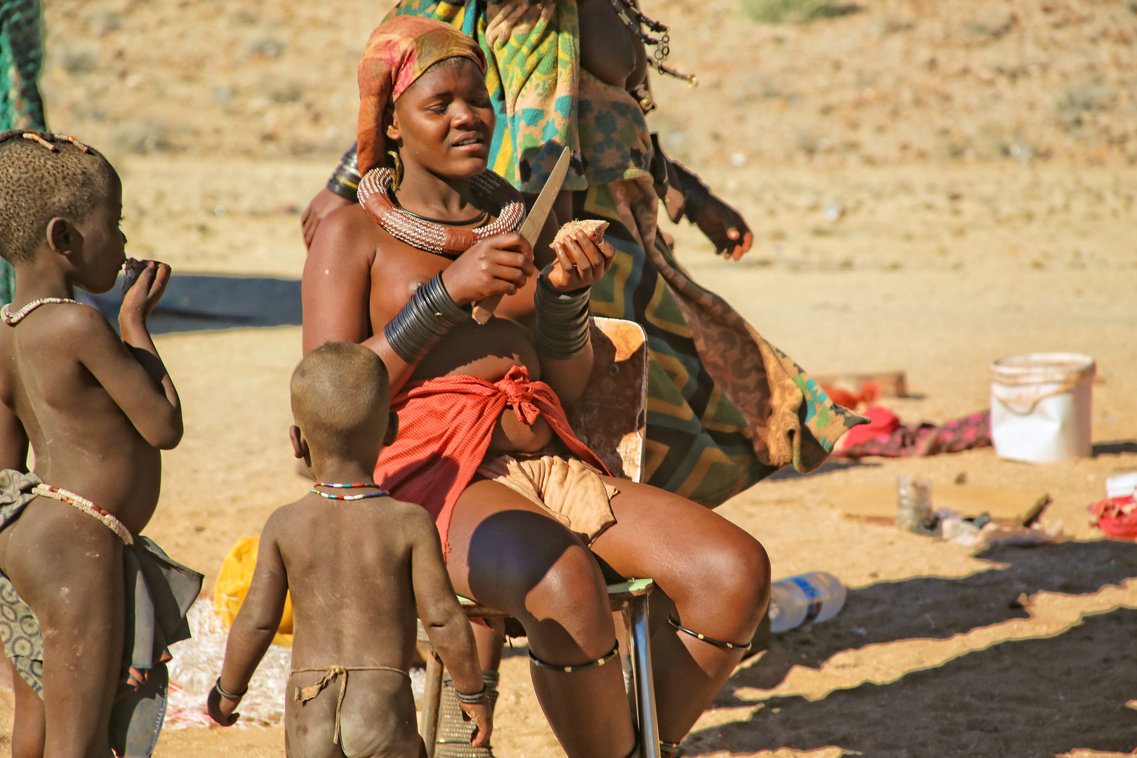 Himba Familie 