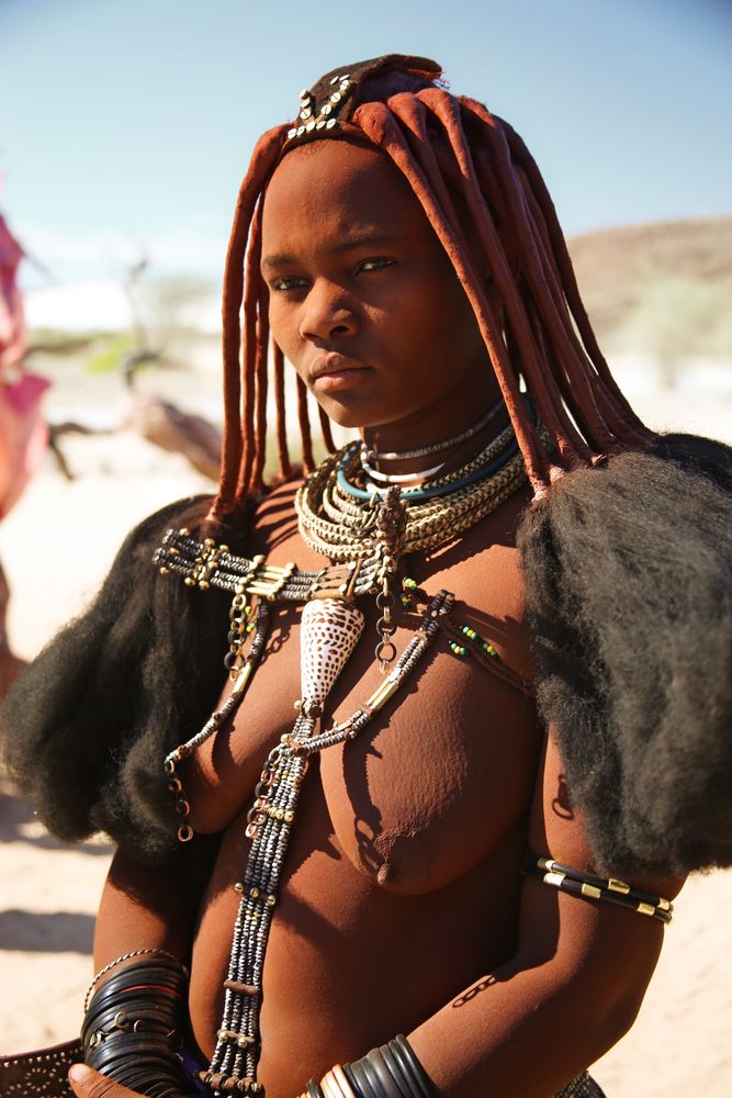 Himba-Frau