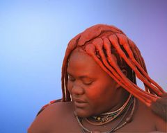 Himba-Frau