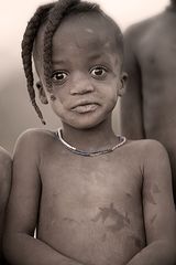 Himba girl in Kaokoland