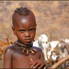 himba hirtenjunge...