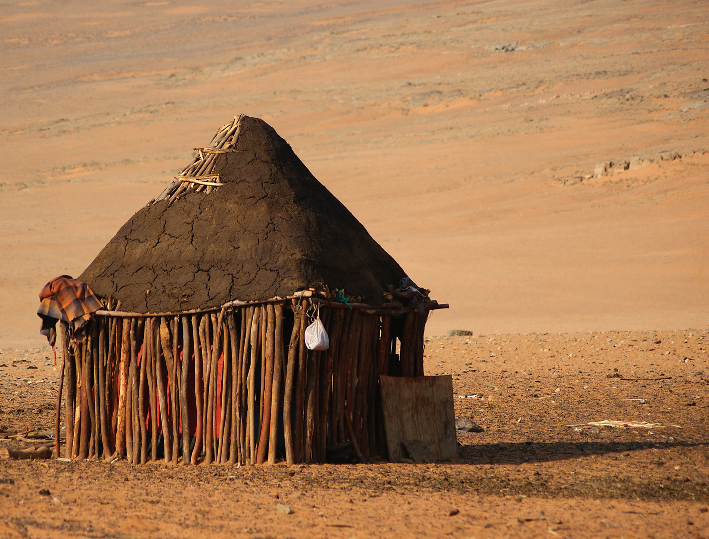 Himba-Hütte