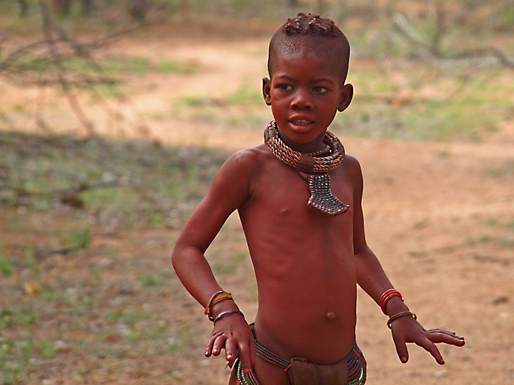 Himba-Mädchen