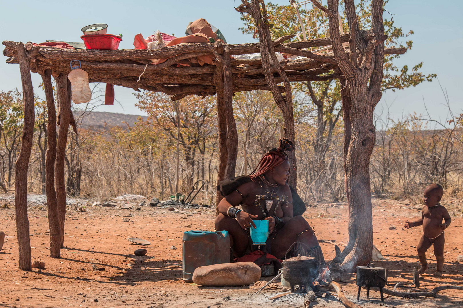 Himba-Mutter