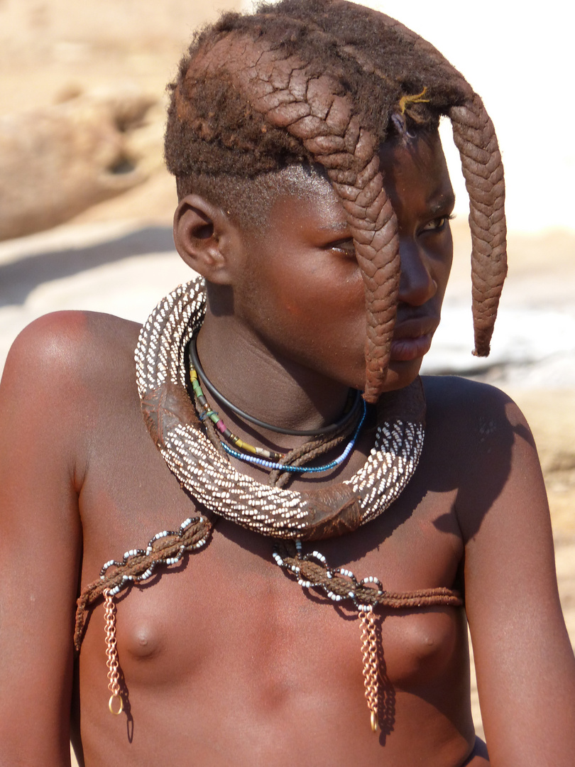 Himba teenager - Namibia