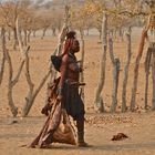 Himba Woman on the catwalk