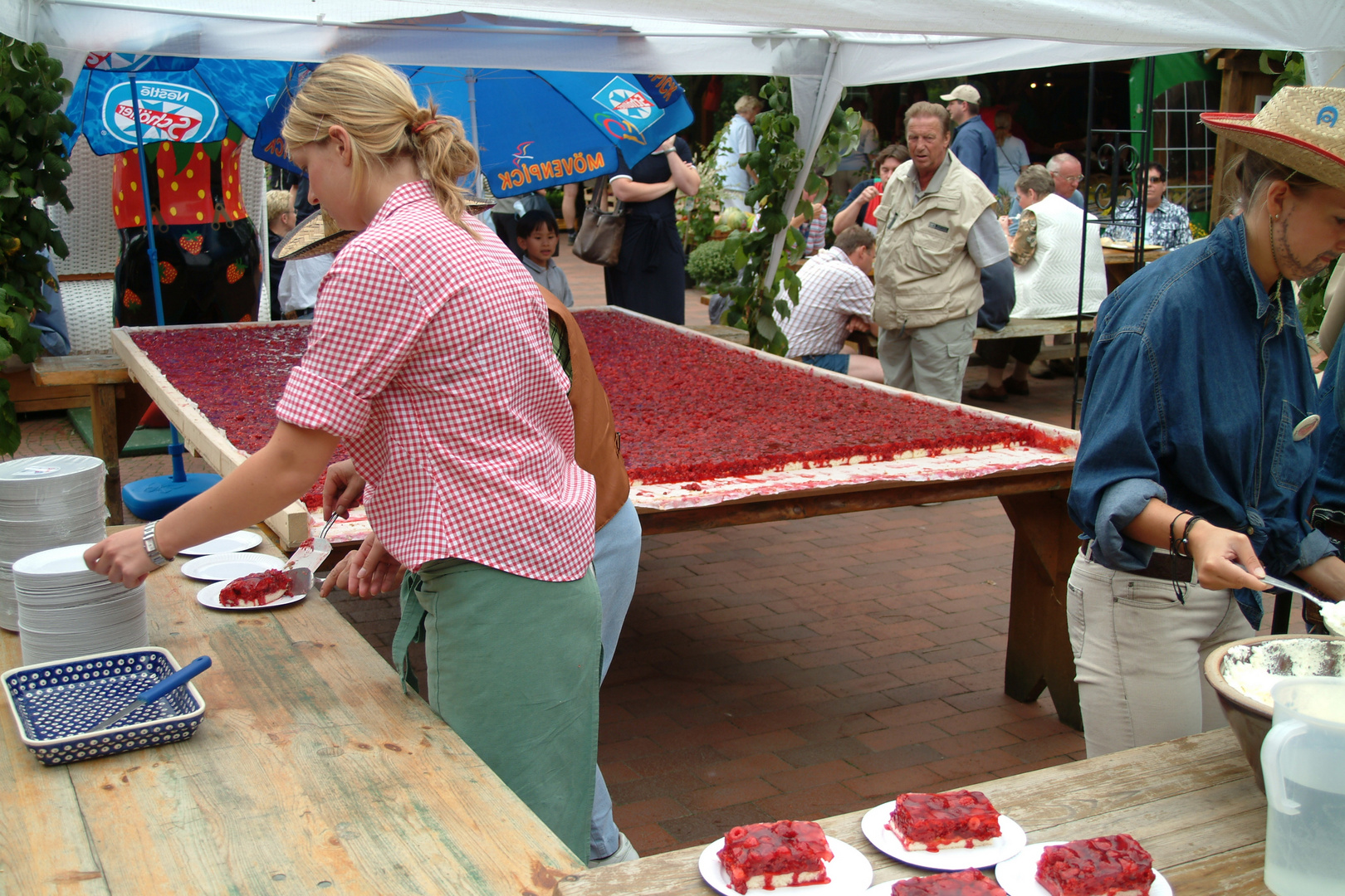 Himbeertorte an der Ostsee