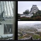 Himeji im Regen