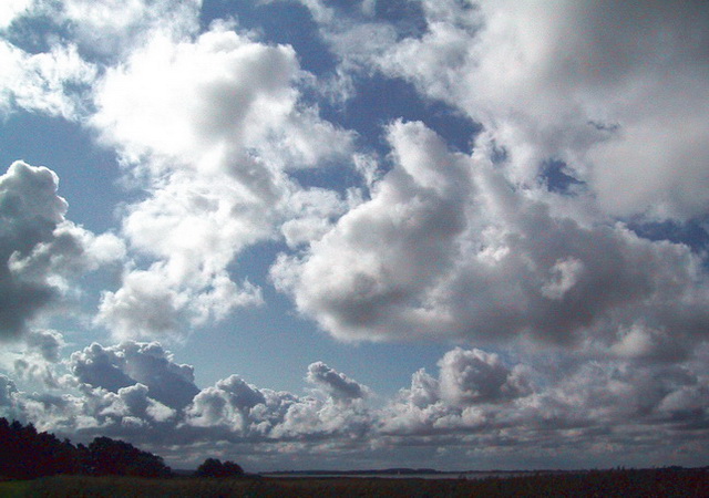 Himmel am Breeger Bodden