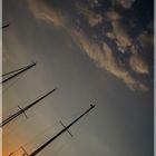 Himmel am Hafen von Marmaris