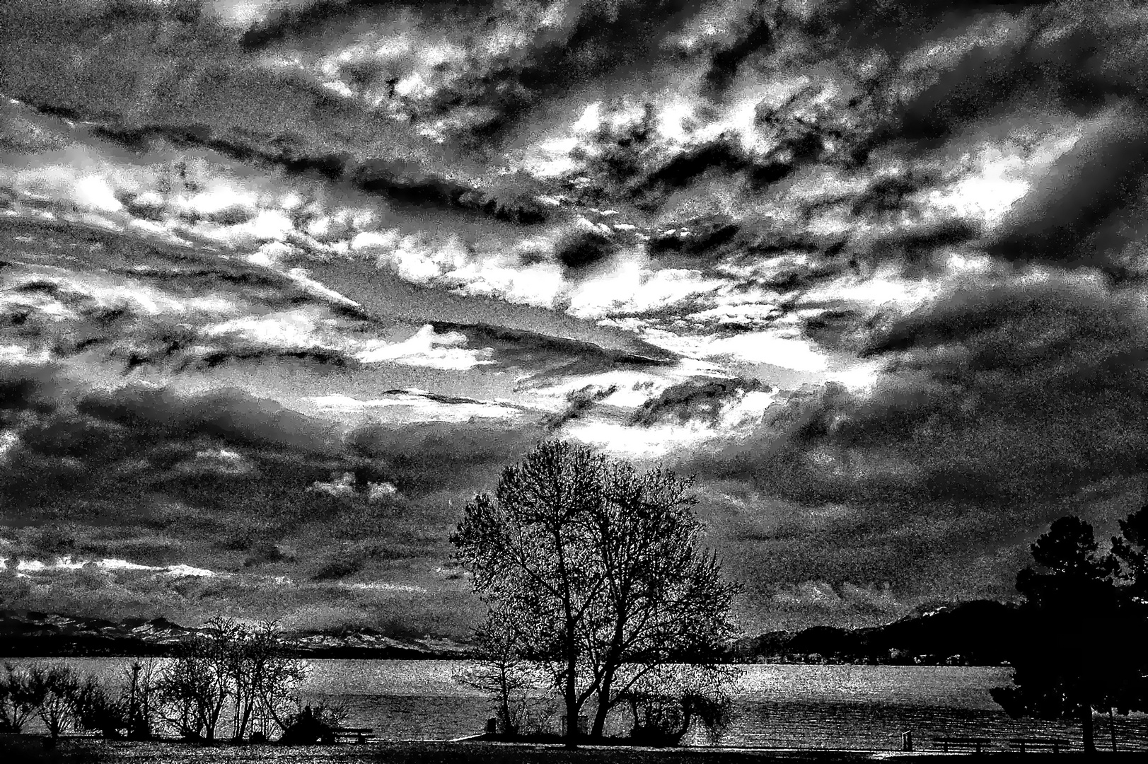 Himmel am Zürichsee